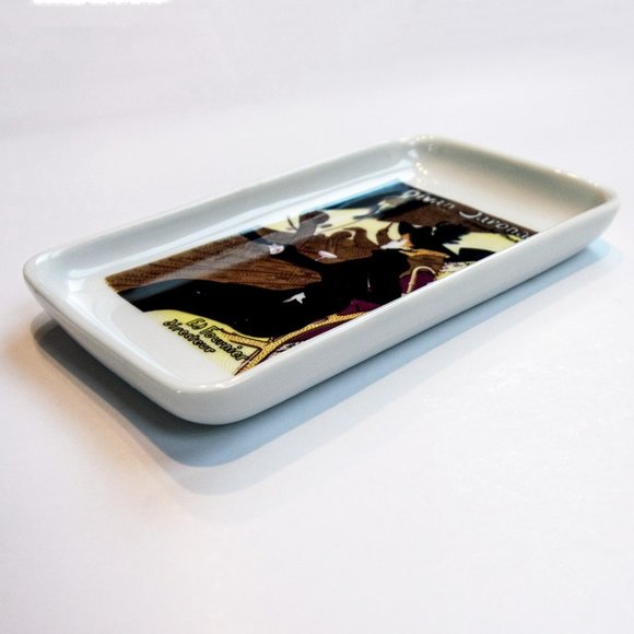 Jewelry Plate French Divan Japonais Small Ring Plate Watch Plate Souvenir Plate - Picture 4 of 8